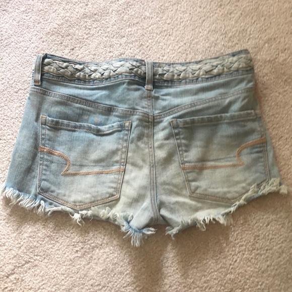 American Eagle Hi-Rise Shortie Shorts - Picture 3 of 4